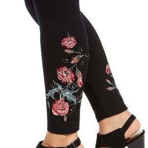 Style & Co Embroidered Leggings
